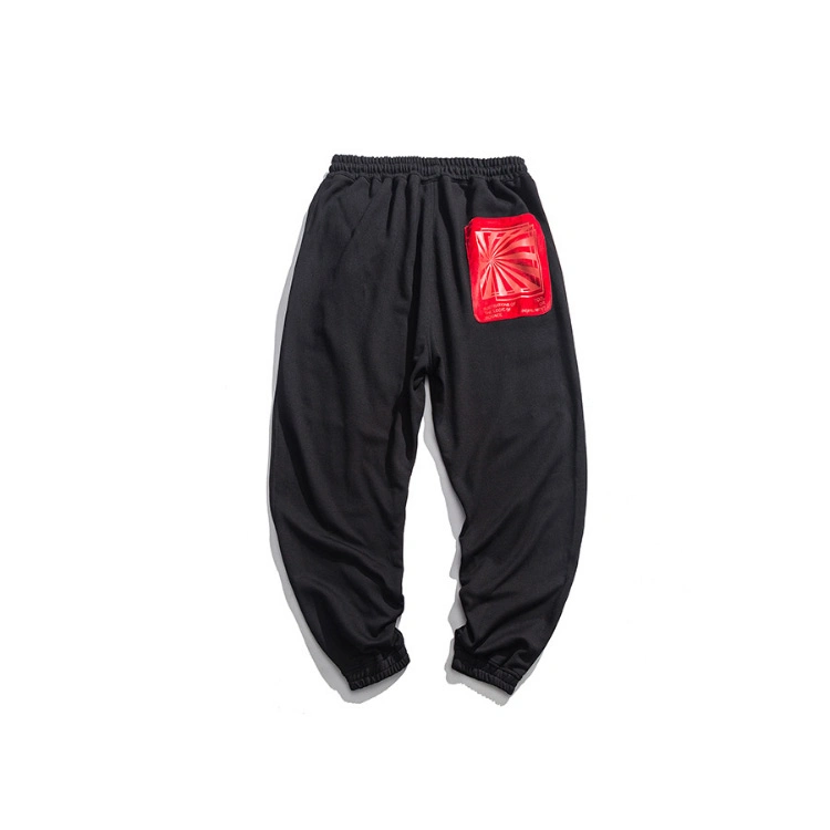Polyester &amp; Cotton Jogger Sweatpants Sweatpants with Logo