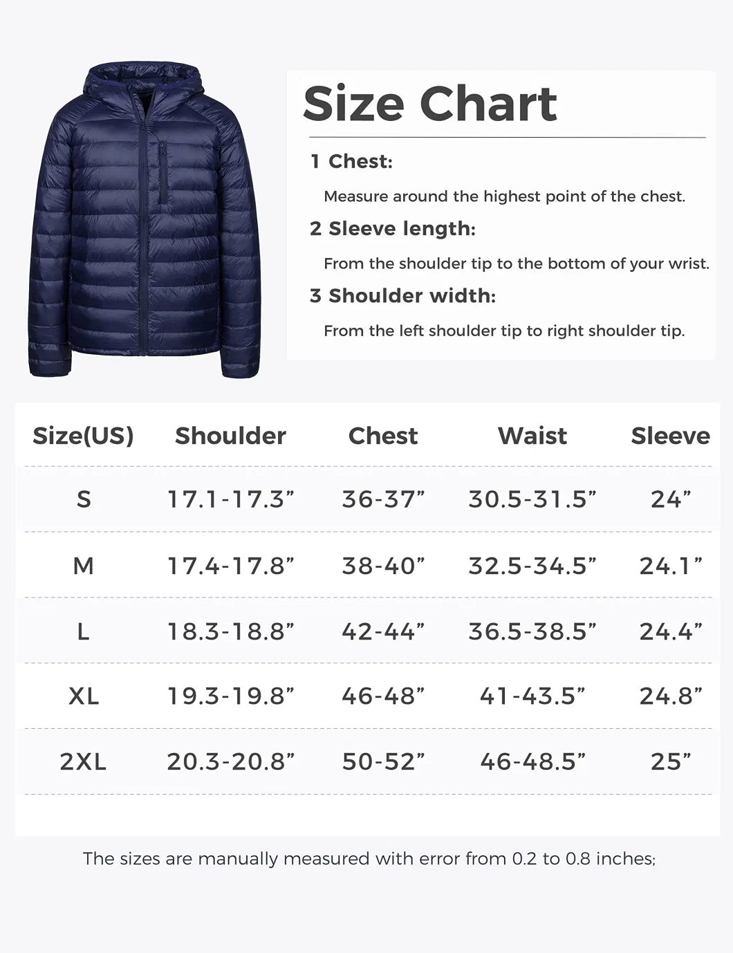 Customed Wholesales Men&prime; S Lightweight Packable Ultra Warm Water-Resistant Windproof 90/10 Duck Down Jacket with Hood