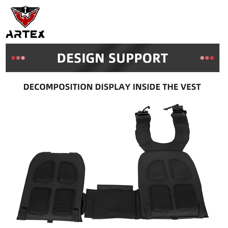 Advanced Customized Outdoor Tactical Vest Tactical Quick Release Protective Bulletproof Vest