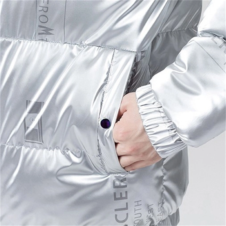 Wholesale Latest Design New Custom Logo Male Winter Warm Cotton Padded Outdoor Casual Windbreaker Coat Winter Puffy Jacket
