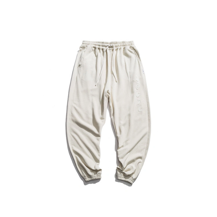 Polyester &amp; Cotton Jogger Sweatpants Sweatpants with Logo