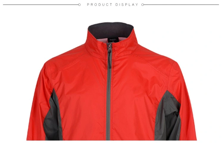Wholesale Men&prime;s Cycling Hooded Lightweight Outdoor Hiking Breathable Waterproof Jacket Windbreaker