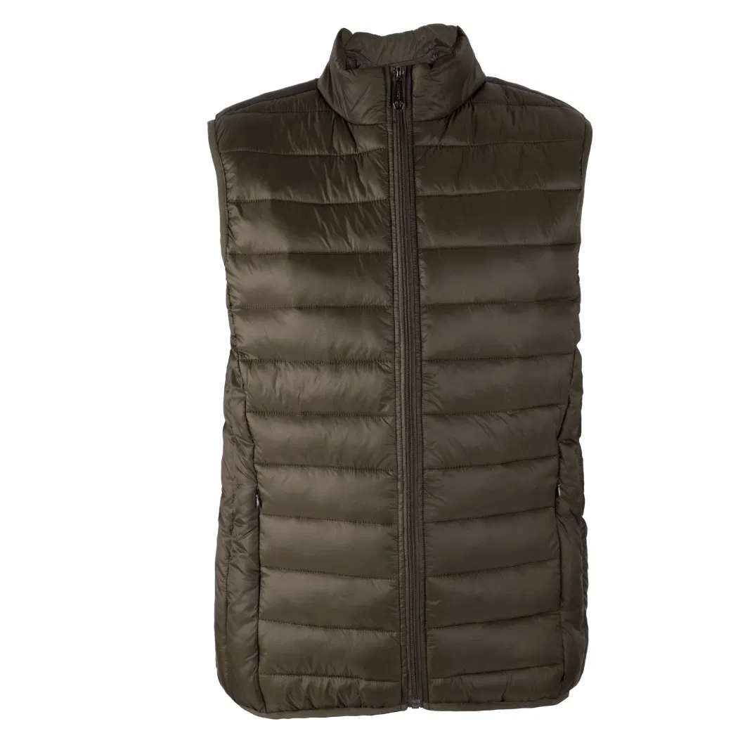 Winter Fashion Manufacturer Warm Vest in Different Colors Men Down Padding Vest