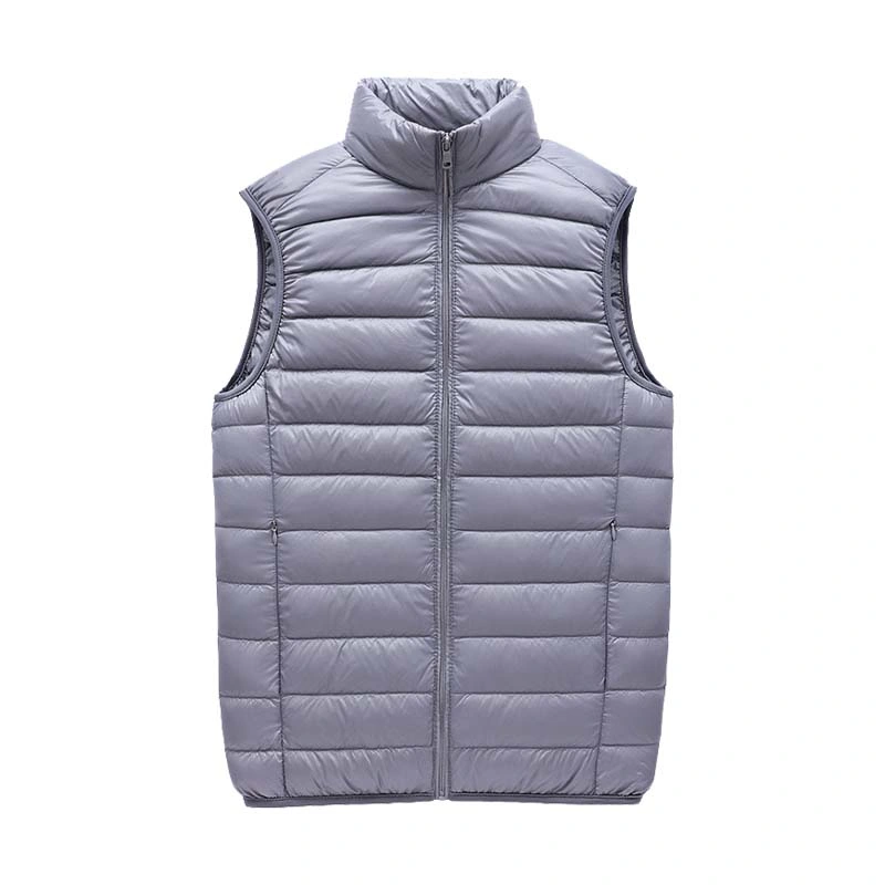 90% White Duck Down Anti-Static Lining Wholesale New Style Down Vest