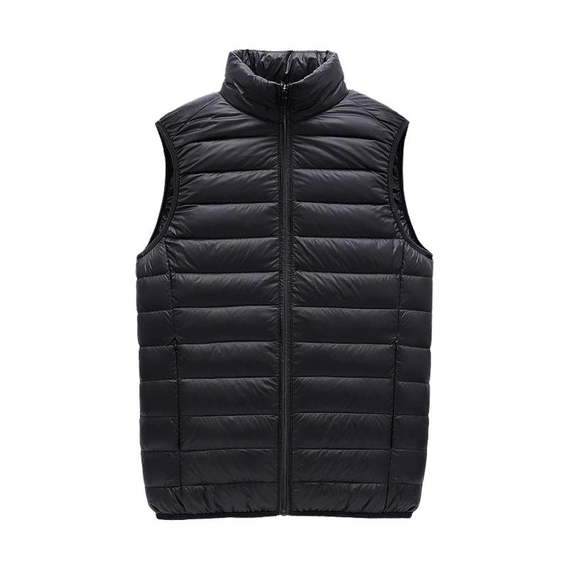 90% White Duck Down Anti-Static Lining Wholesale New Style Down Vest