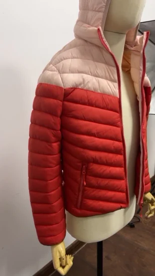 Wholesale Outdoor Custom Logo Light Weight Packable Work Wear Uniform Warm Duck Goose Down Men Padded Winter Puffer Jacket