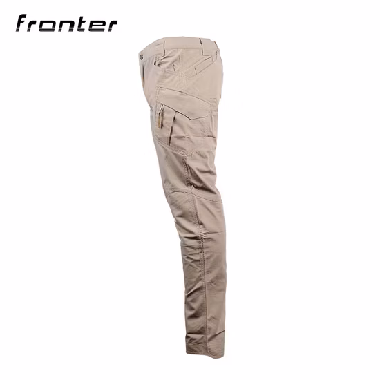 Men&prime;s IX7 IX9 Solid Tactical Combat Outdoors Trousers Cargo Cotton Pants Swat Pants