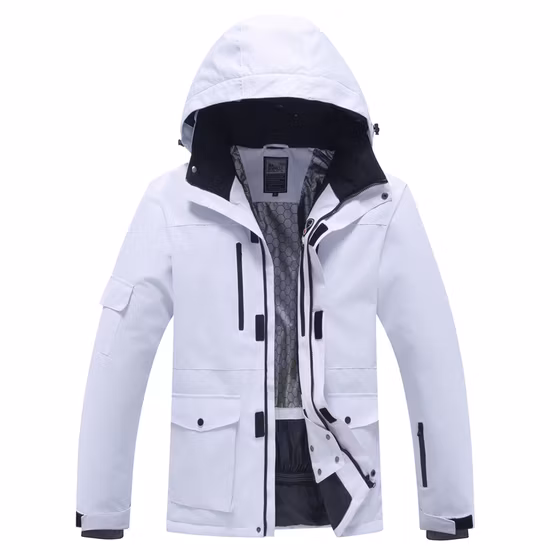 Men Waterproof Snow Ski Jacket, Outdoor Sports Ski Jacket