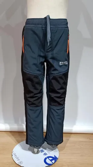 Hot Sales Kids Warm Pants Waterproof Softshell Trousers Windproof Boys Girls Trekking Hiking Climbing Ski Pants